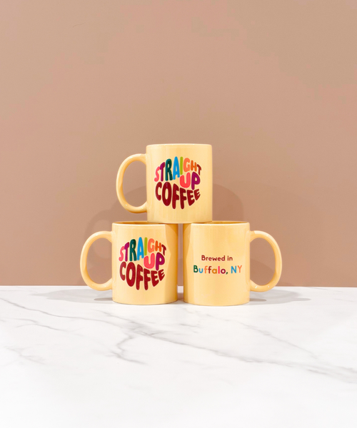 Bubble Letters Ceramic Mug